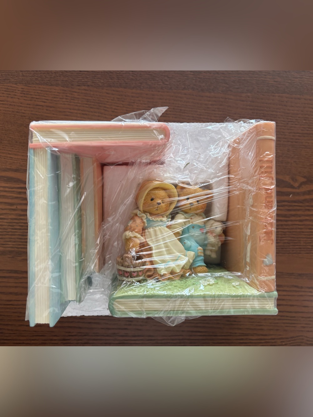 Cherished teddies Jack and Jill bookends from 1994